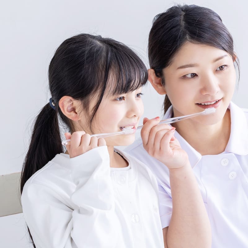 ブラッシング指導イメージ